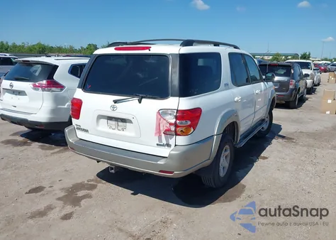 2002 Toyota Sequoia Sr5 V8 from USA, damaged, VIN 5TDZT34A72S130621